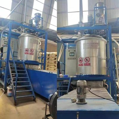 PLC Sistem Kontrollü 120 Pre Expander EPP Makinesi