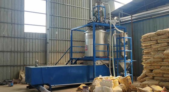 Mavi PLC Kontrollü yoğunluklu EPS köpük parti öncesi genişletici bilgisayarlaştırılmış