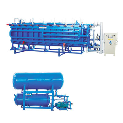 1850mm Max Ürün Yüksekliği Eps Blok Kalıplama Makinesi Köpük yoğunluğu 8-60 Kg/m3