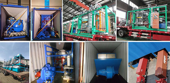 Otomatik EPS şekil kalıplama makinesi Balık ve meyve için köpüklü kutu ambalajı