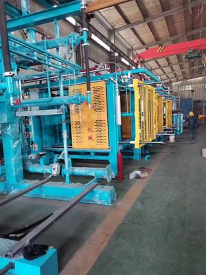 Balık ve meyve köpüklü kutu ambalajları için üstün otomatik EPS şekil kalıplama makinesi