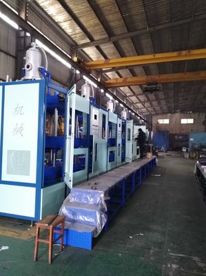 Otomatik eTPU köpük kalıplama ekipmanları ayakkabı tabanları için 380V