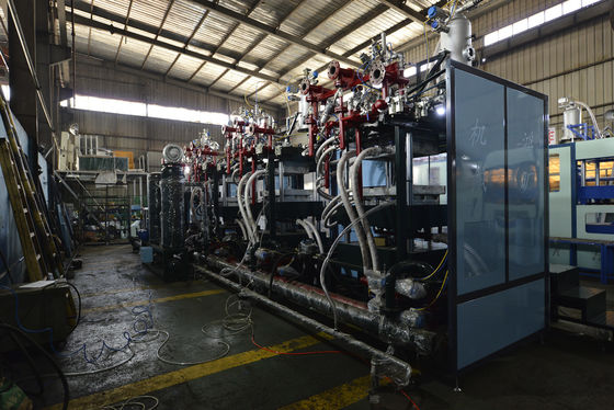 Otomatik 380V ayakkabı tabanı Eps kalıplama makinesi