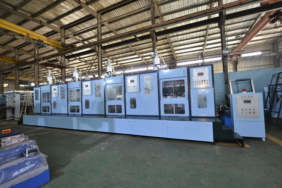 Otomatik 380V ETPU Şekil Kalıplama Makinesi Özel Spor ayakkabısı tabanları için