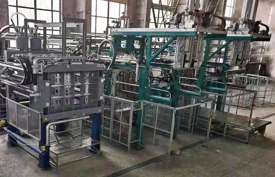Balık Kutusu / Meyve Kutusu / köpük ambalajı için özelleştirilebilir EPS Şekil Kalıplama Makinesi