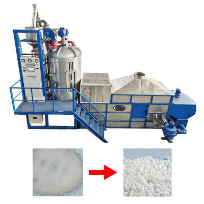 Enerji tasarrufu Autoamtic Styrofoam Eps Foam Polystyrene Genişleme Boncukları Üretme Makinesi