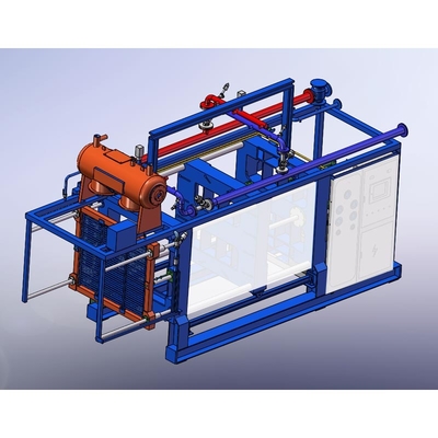 Konsistent EPS köpük üretimi için Thermocol EPS şekil kalıplama makinesi