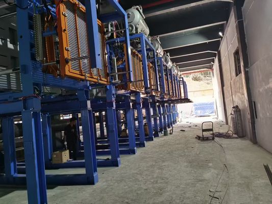 Otomatik Styrofoam Foam Kutusu Kalıplama Yapma EPS Şekil Kalıplama Makinesi