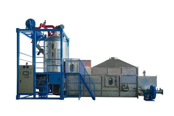Yüksek hassasiyetli köpükleme makinesi EPS ham madde seri öncesi köpükleme makinesi