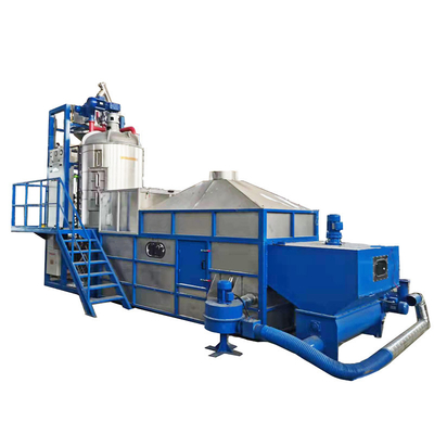 Parti Polistiren EPS Ön Genişletme Makinesi 7380x3000x4500mm