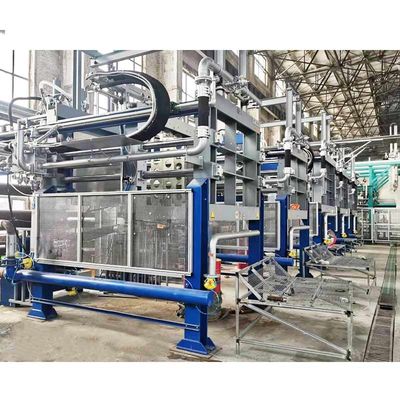 Polistiren EPS Köpük Kalıplama Makinesi 17kw 4600x2700x4200mm