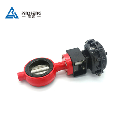 ISO9001 Pnömatik Kelebek Vana 0.3-0.8mpa DN50