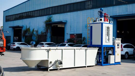 EPS EPU köpükleme parti öncesi genişletme makinesi Çin'den otomatik olarak sıvılaştırılmış kuru yatak dış tabanlı