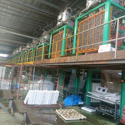 Styrofoam Polystyrene Bina EPS Köpük Kalıplama Makinesi Tam Otomatik