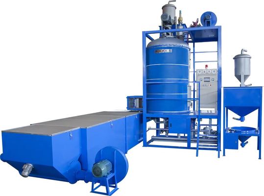Tamamen Otomatik EPS Geri Dönüştürme Makinesi Üretim Hattı Plastik